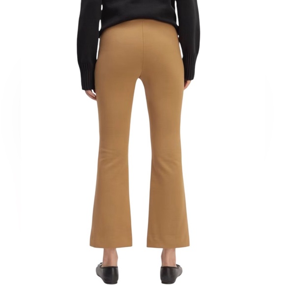 NEW EVERLANE The Dream Kick Flare Pant Pull On in Toasted Coconut Size XS - Picture 2 of 12